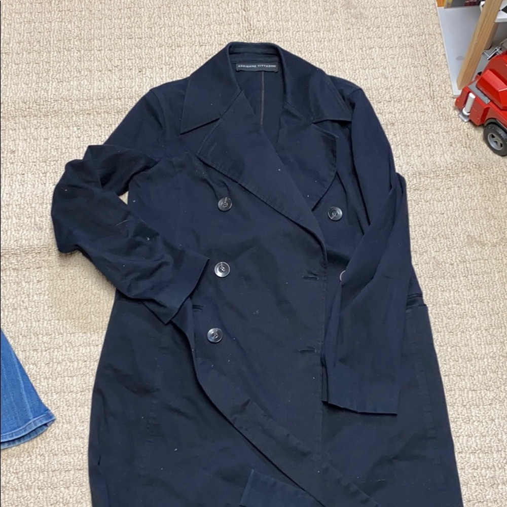 Full length Adrienne Vittadini trench